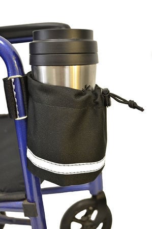 Side Mount Unbreakable Cup Holder :: durable fabric holder will not break