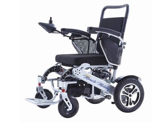 Picture of Miracle Mobility Platinum 8000 Folding Electric Wheelchair (Open Box)